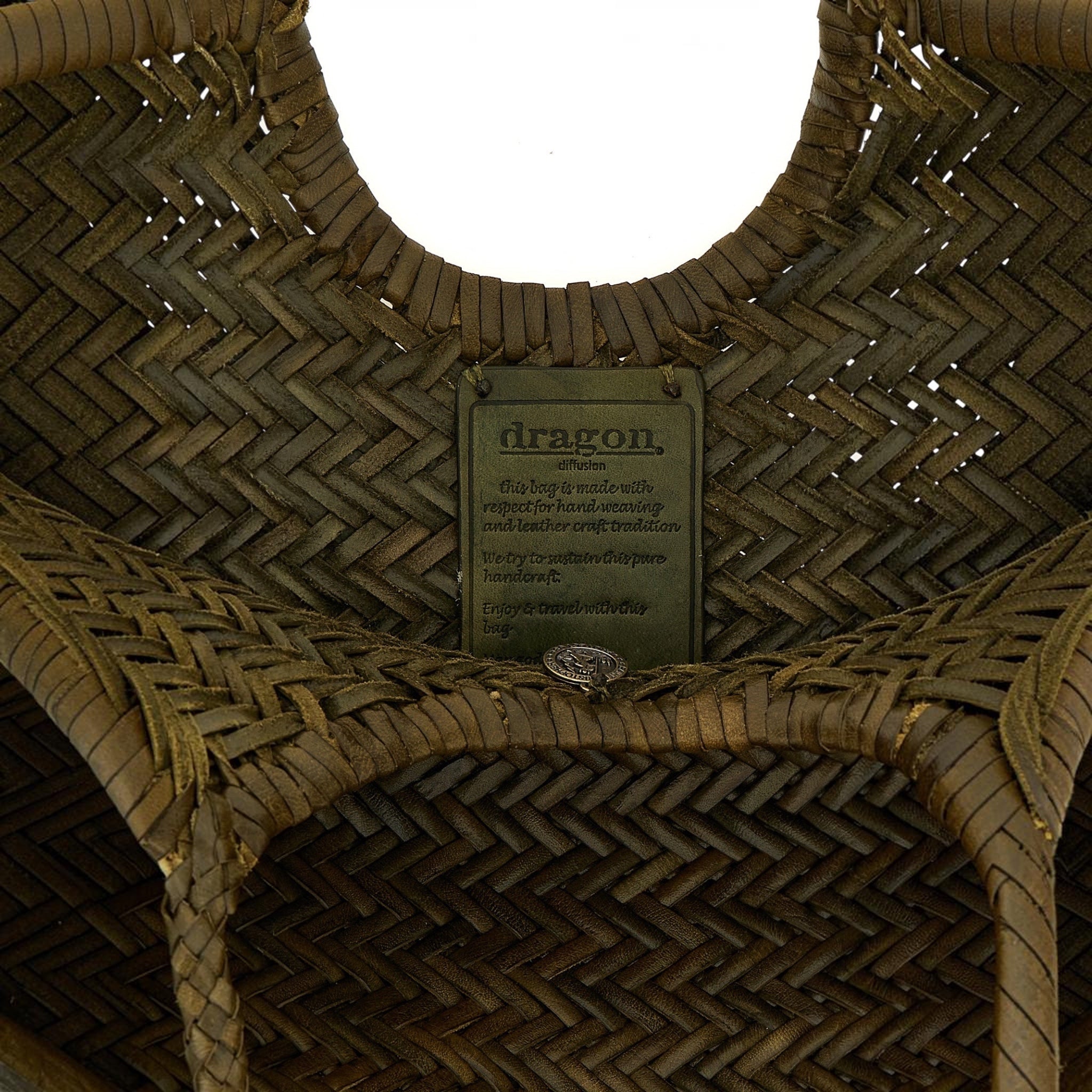 Dragon Diffusion Green Nantucket Shoulder Bag