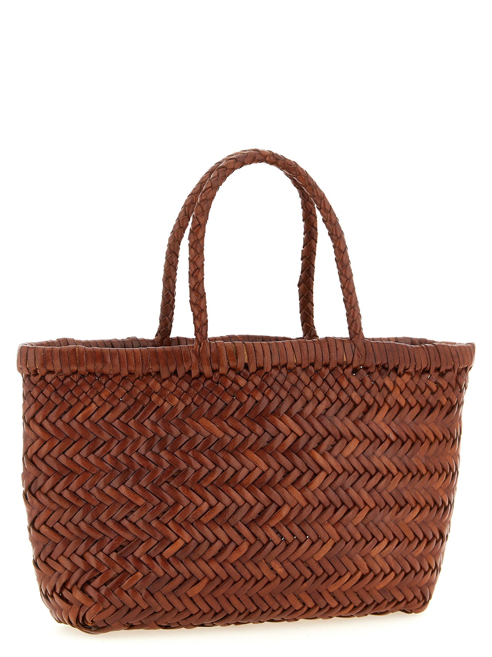 Dragon Diffusion Brown Flat Gora Handbag