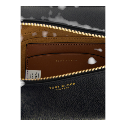 Tory Burch Romy Slim Bolso de Mano Negro
