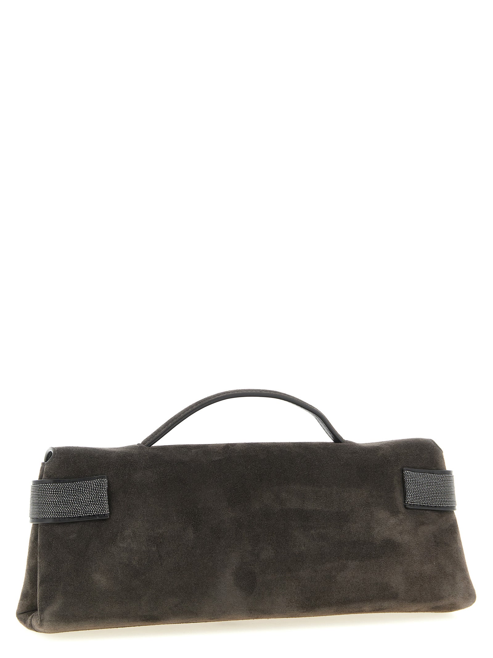Brunello Cucinelli Brown Essence Clutch Bag