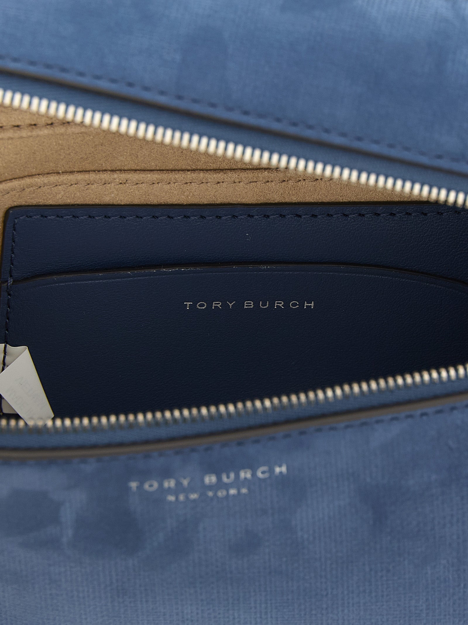 Tory Burch Blue Romy Slim Handbag