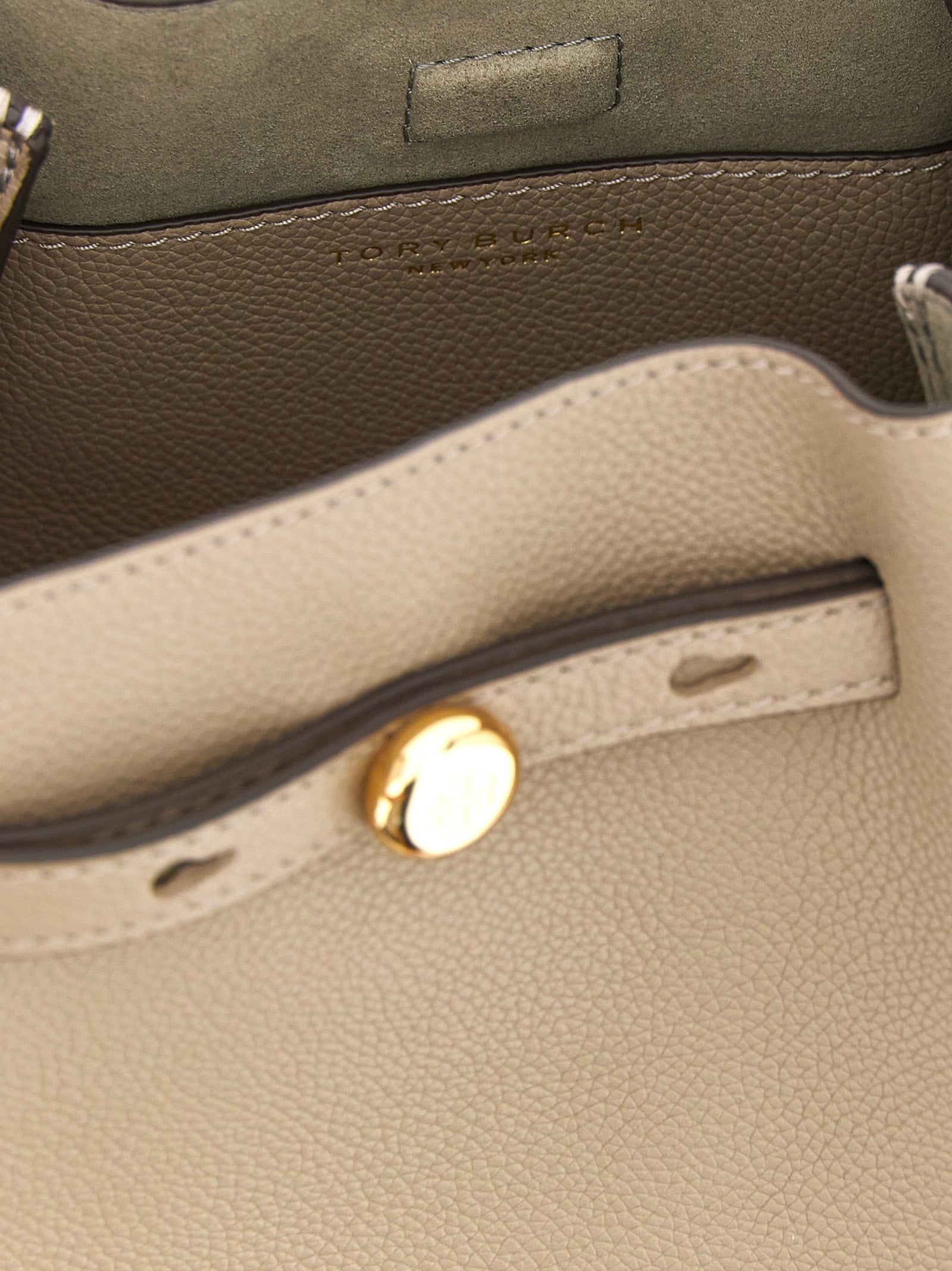 Tory Burch Beige Romy Bucket bag
