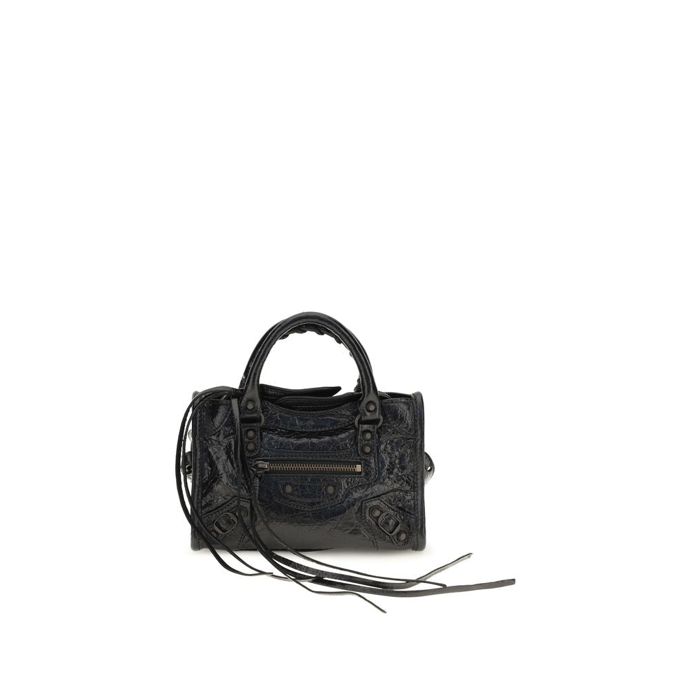 Balenciaga Black Le City Nano Handbag