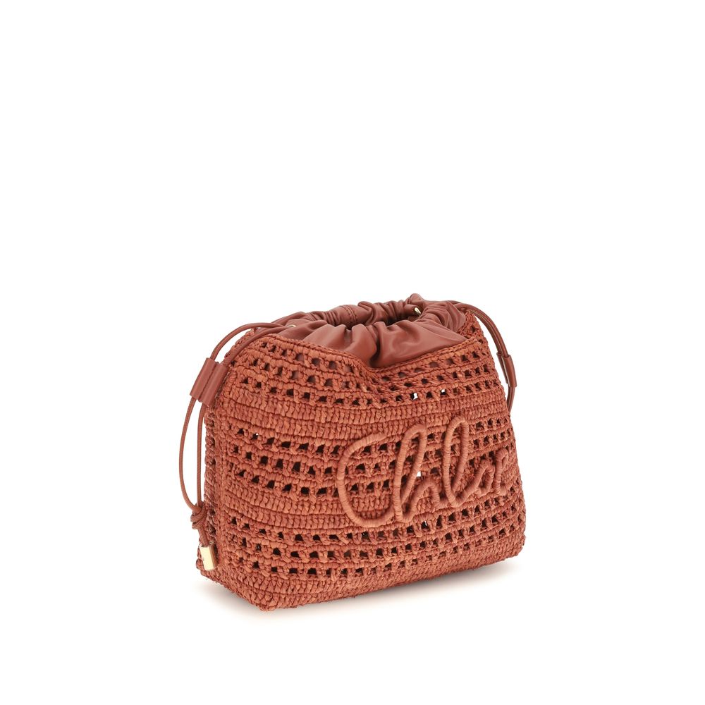 Chloé Raffia Shoulder Bag