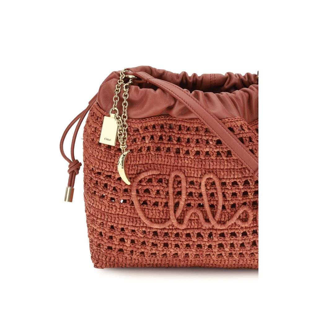Chloé Raffia Shoulder Bag