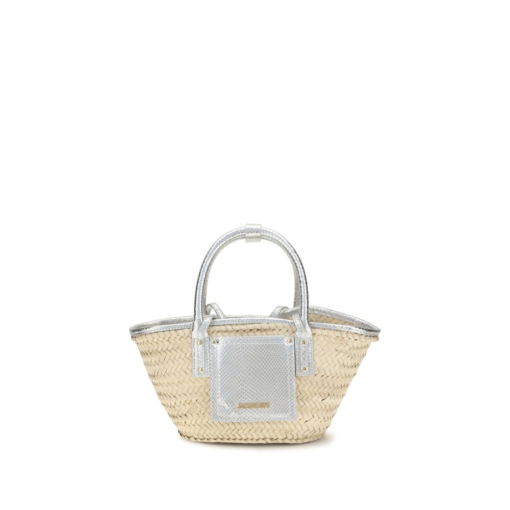 Jacquemus Le Panier Solis Raffia Handbag