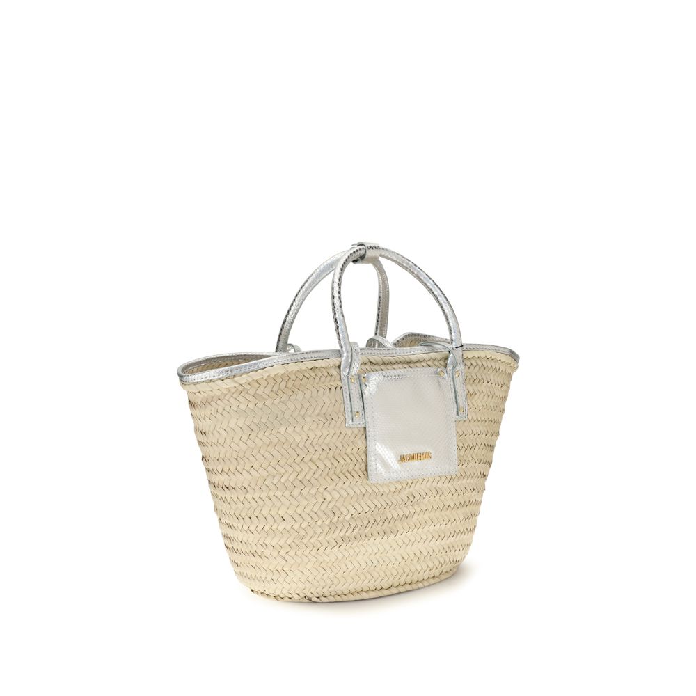 Jacquemus Le Panier Solis Raffia Handbag