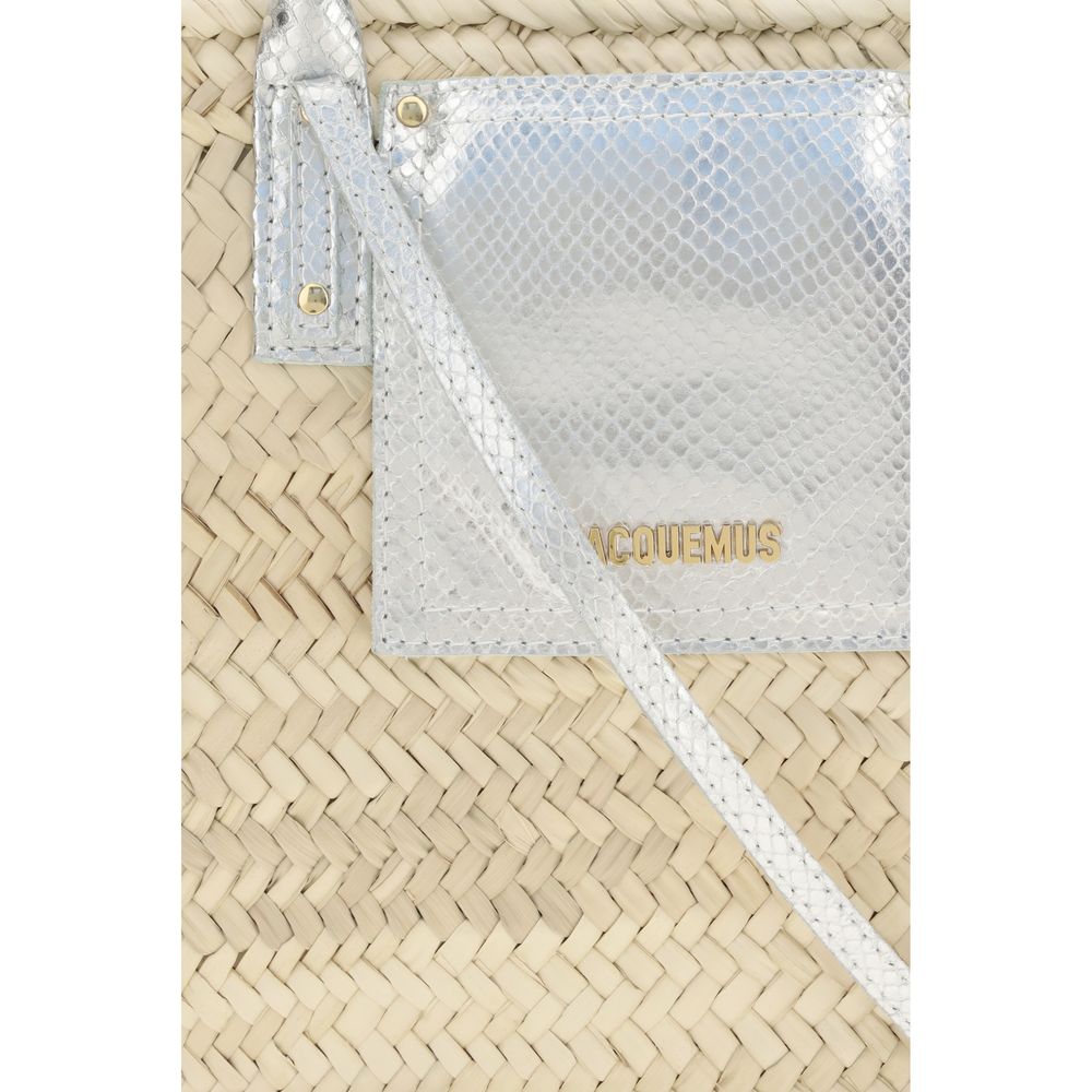 Jacquemus Le Panier Solis Raffia Handbag