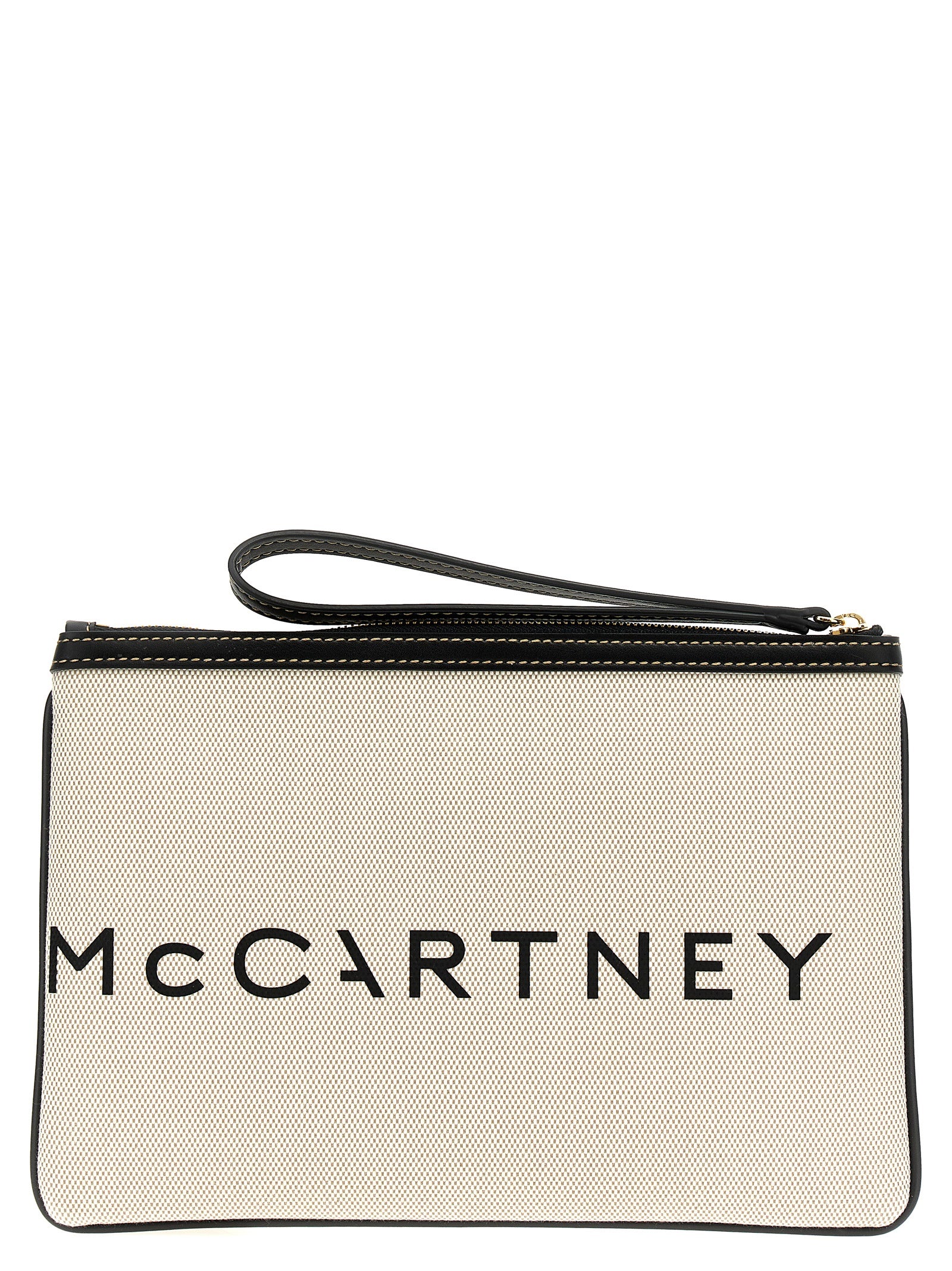 Stella McCartney Beige Clutch Bag