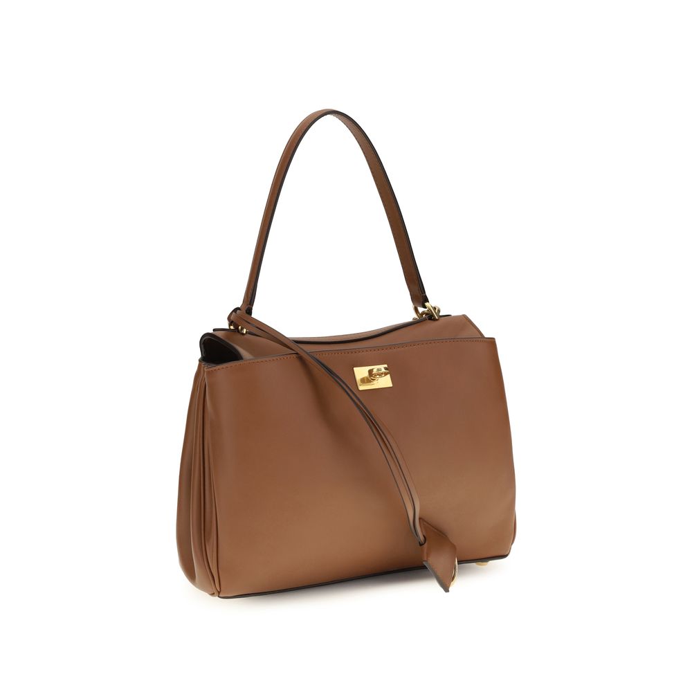 Balenciaga Brown Rodeo Shoulder Bag