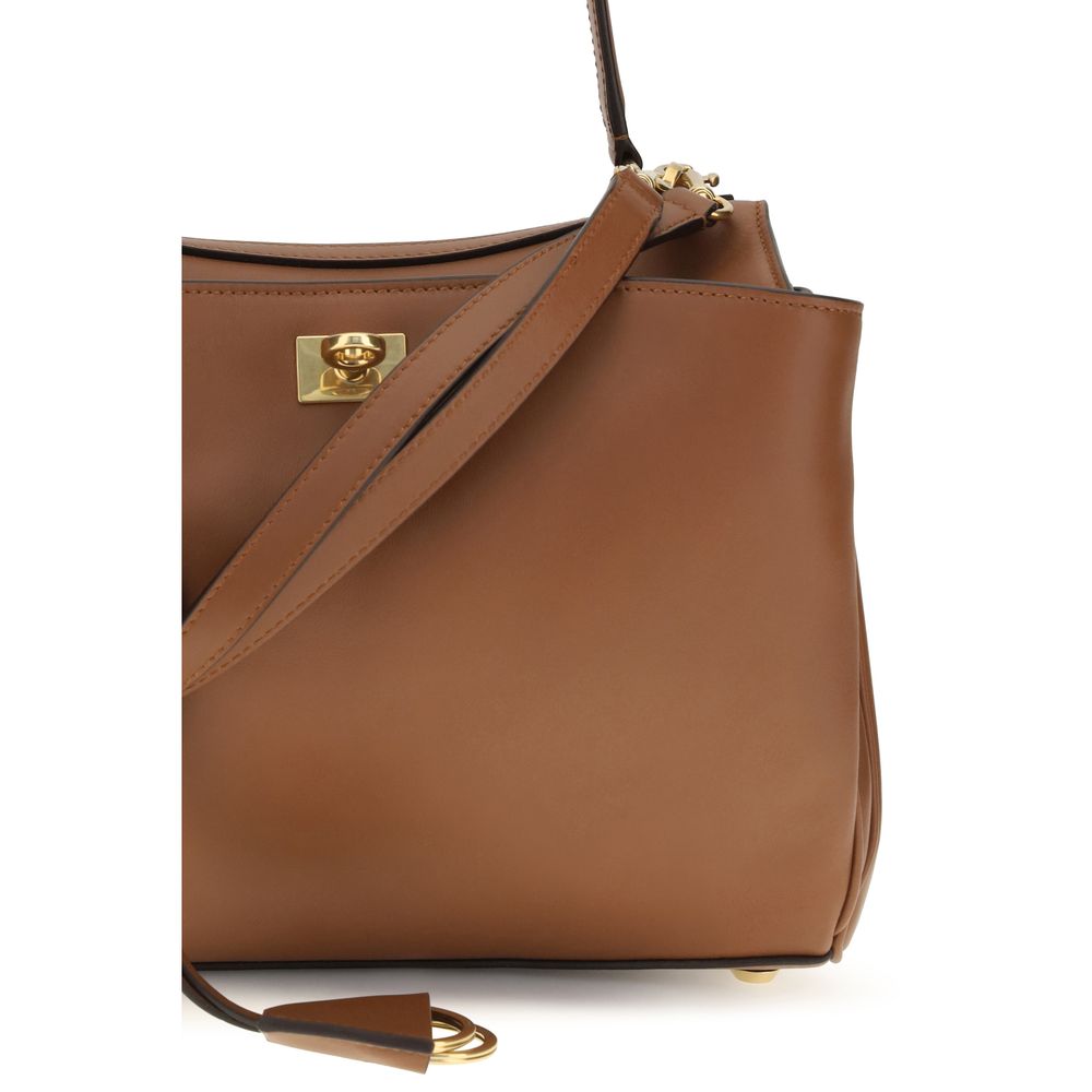 Balenciaga Brown Rodeo Shoulder Bag