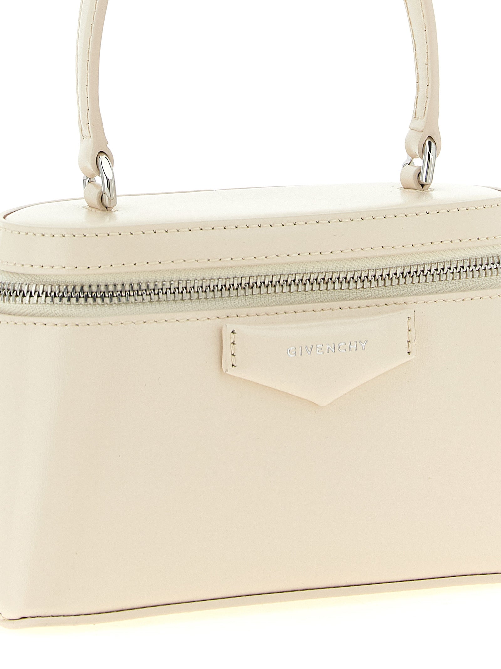 Givenchy White Antigona Box-Shaped