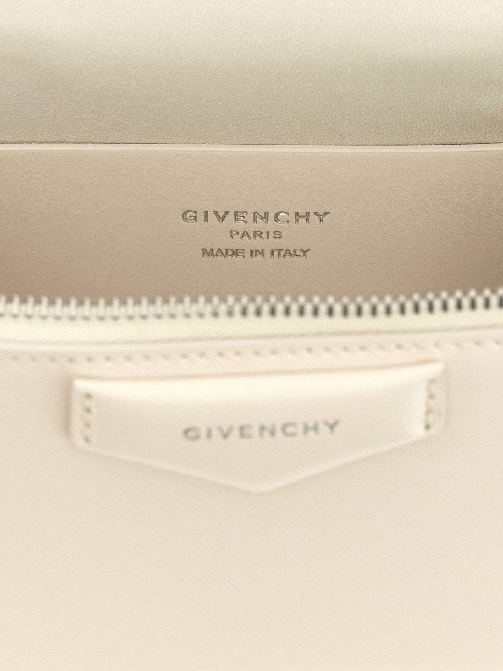Givenchy White Antigona Box-Shaped