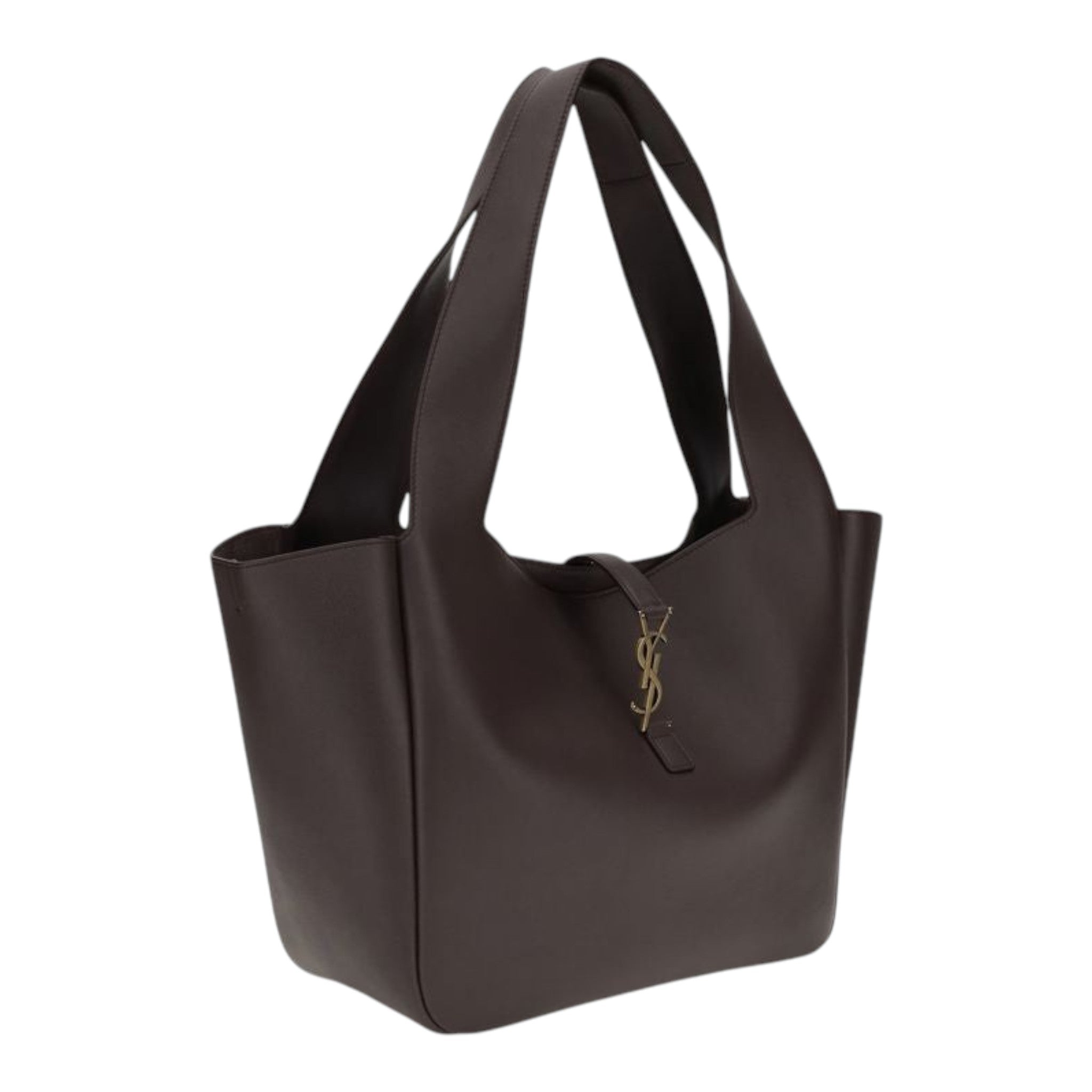Saint Laurent Brown Le 5 à 7 Shoulder Bag