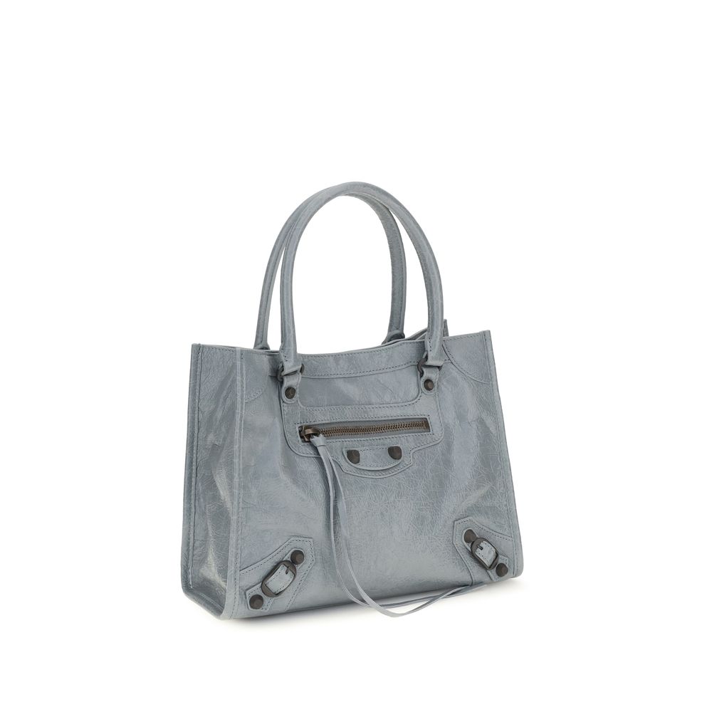 Balenciaga Blue Le City Mini Tote Bag