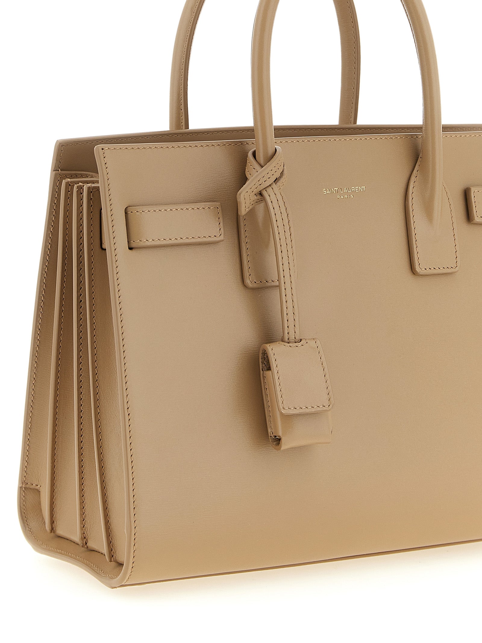 Saint Laurent Beige Baby Sac De Jour Handbag