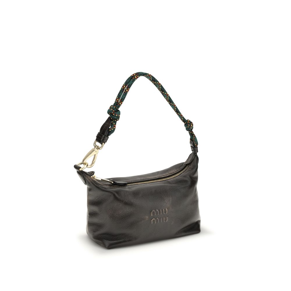 Miu Miu Black Leather Handbag
