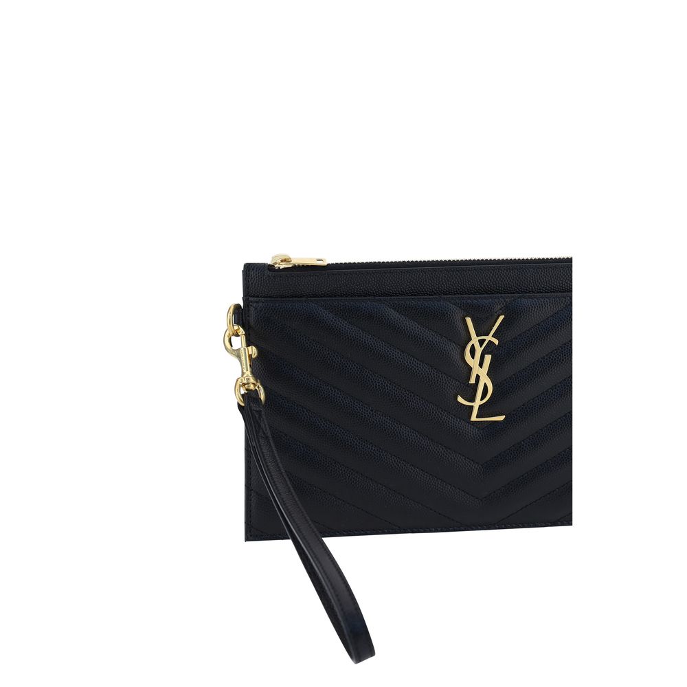 Saint Laurent Black Clutch Bag