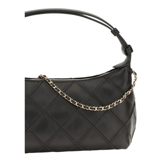 Tory Burch Fleming Clutch Bag Black