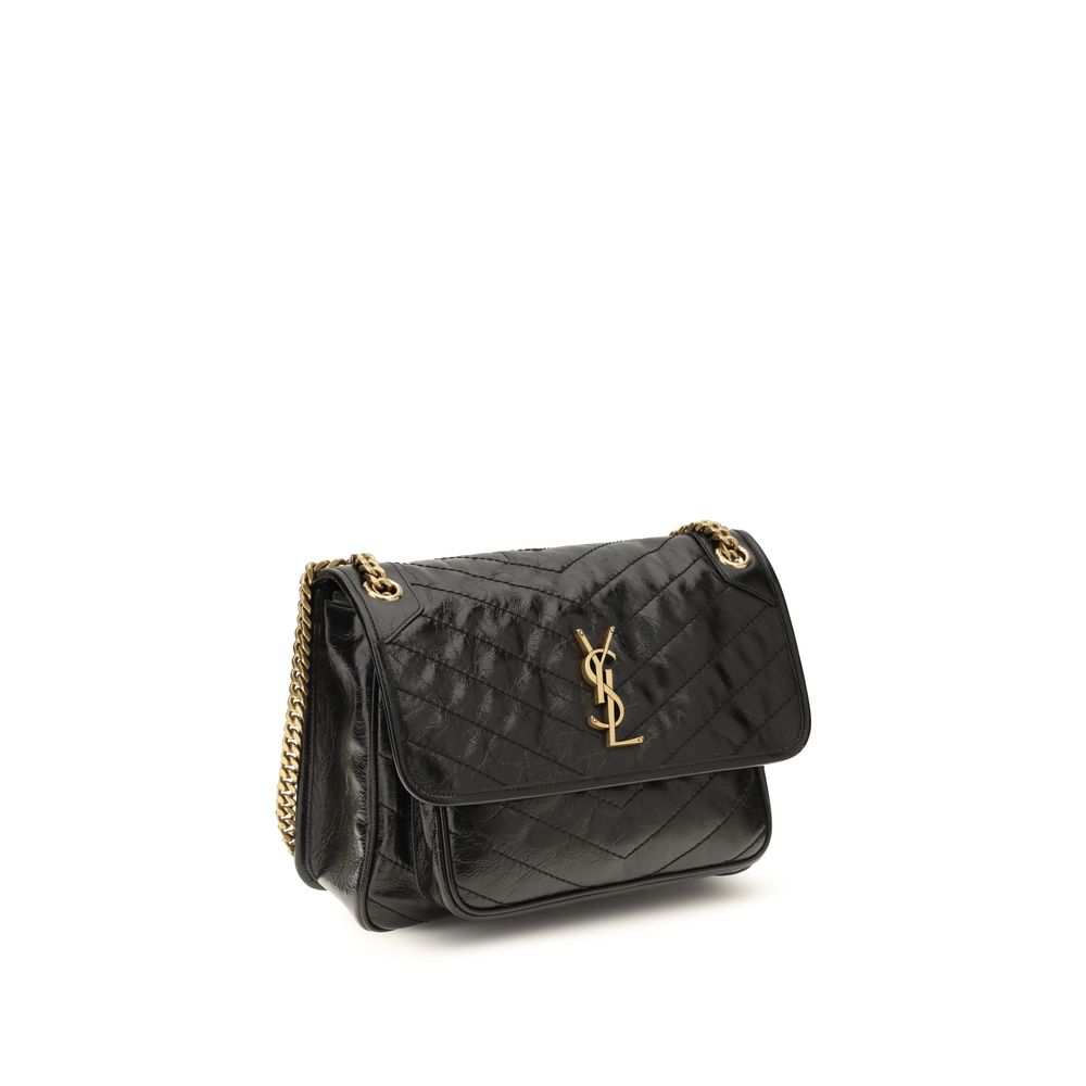 Saint Laurent Black Niki Shoulder Bag