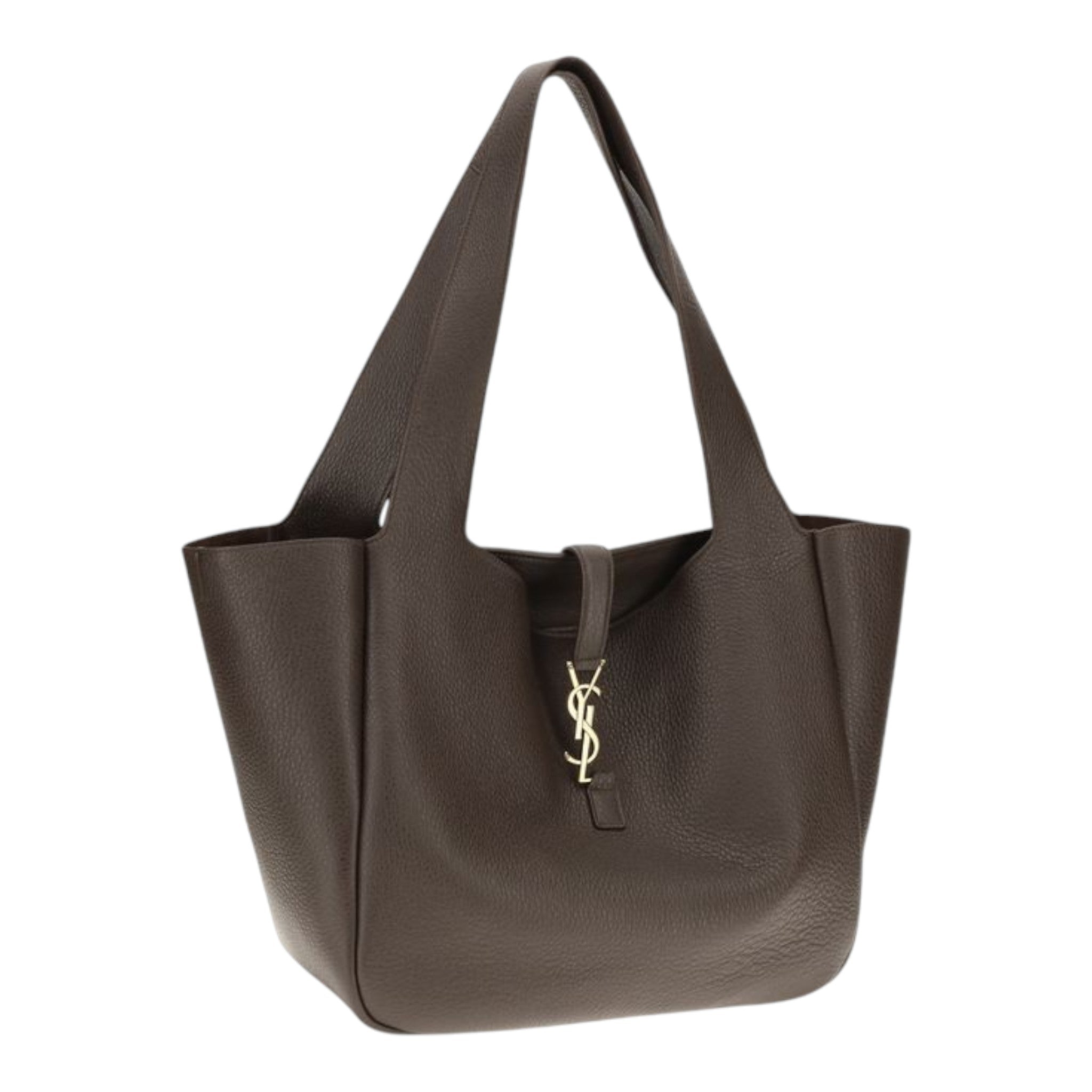 Saint Laurent Brown Le 5 À 7 Shoulder Bag