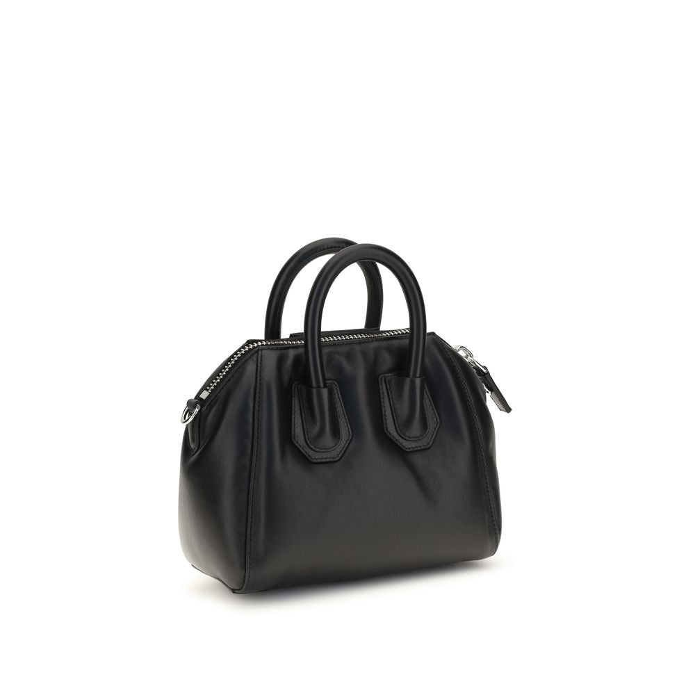Givenchy Black Antigona Bomber Mini Handbag