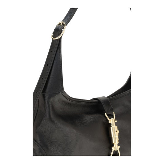 Gucci Medium Jackie 1961 Handbag Black Leather