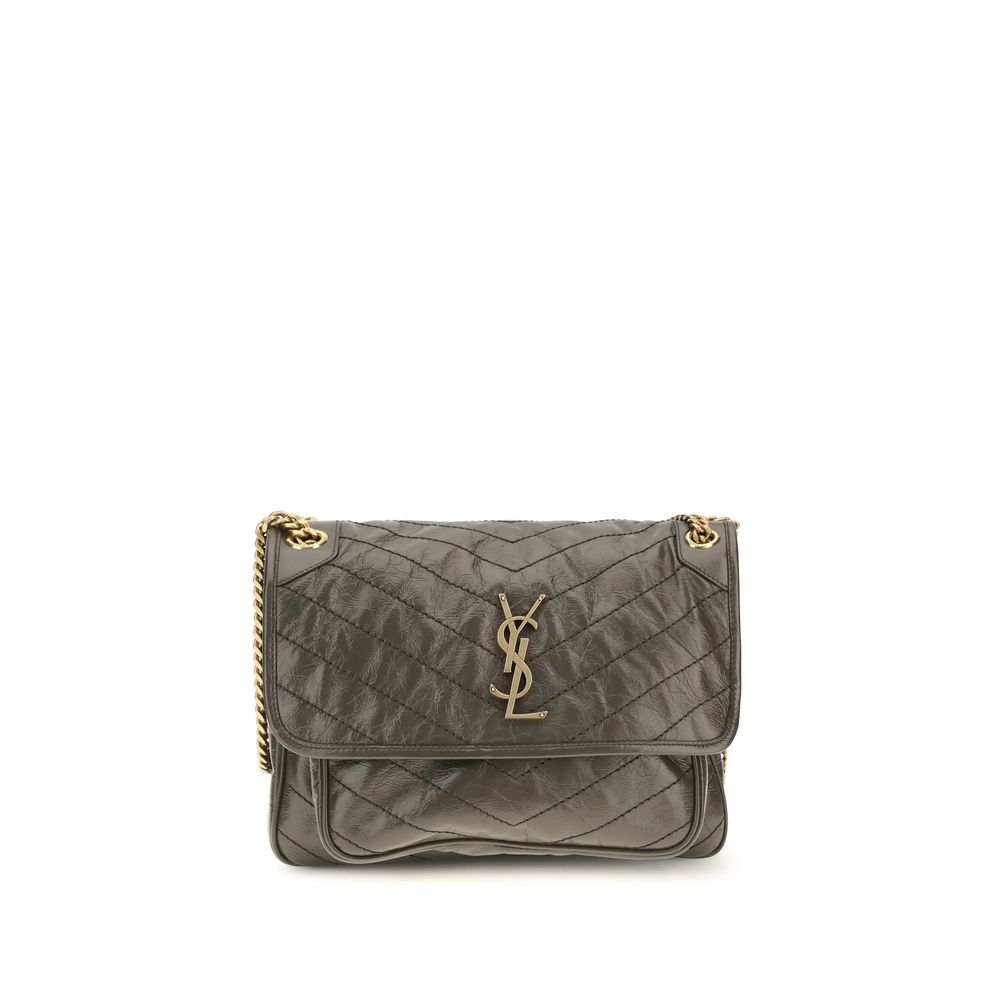 Saint Laurent Black Niki Shoulder Bag