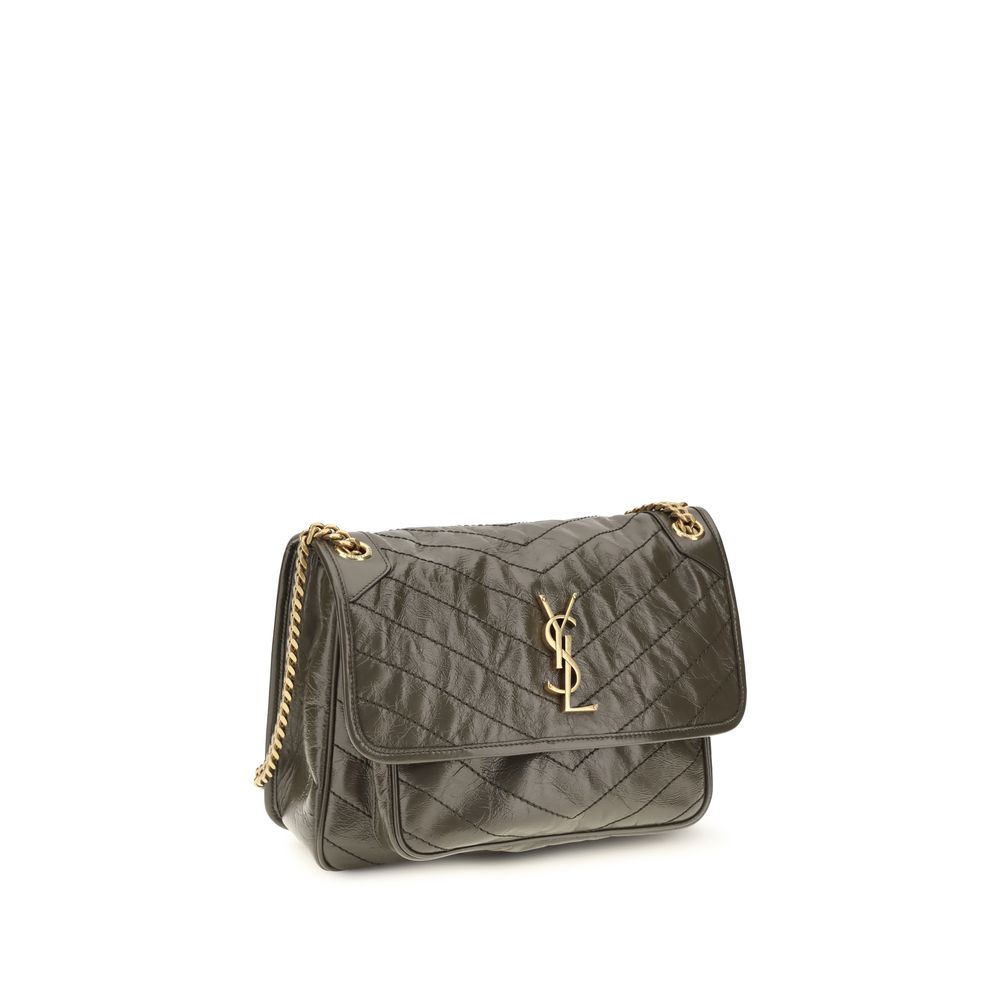 Saint Laurent Black Niki Shoulder Bag