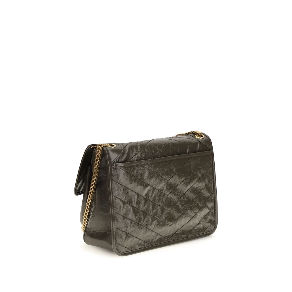 Saint Laurent Black Niki Shoulder Bag