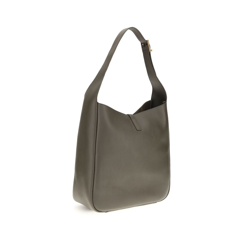 Saint Laurent Gray Le 5 À 7 Shoulder Bag