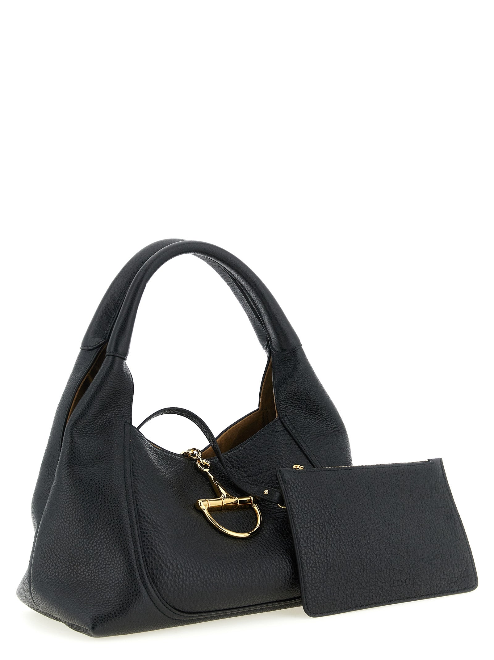 Gucci Black Softbit Shoulder Bag