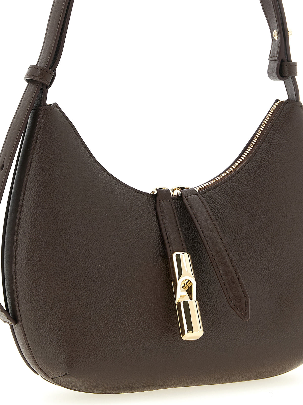 Furla Brown Goccia Shoulder Bag