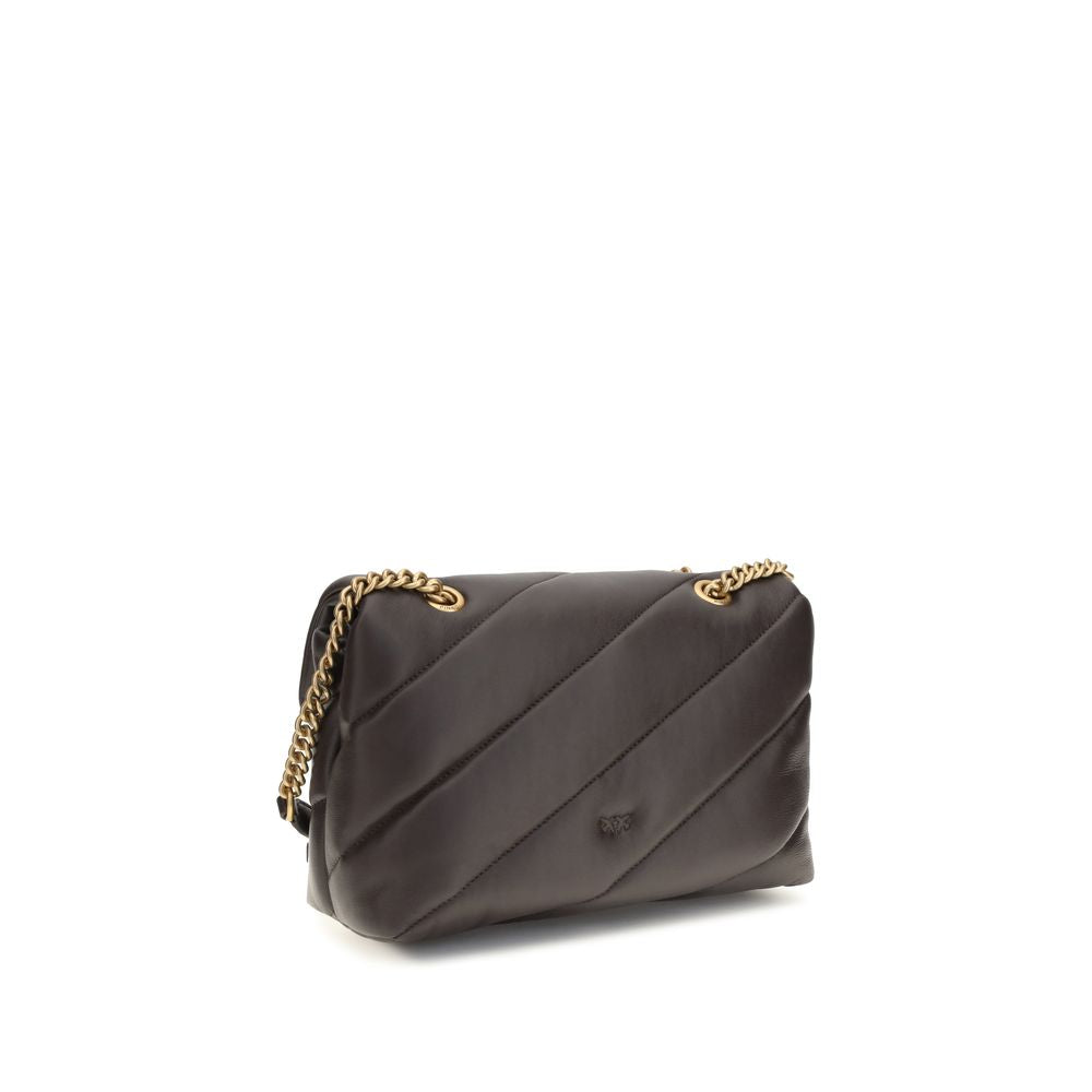PINKO Brown Love Classic Shoulder Bag