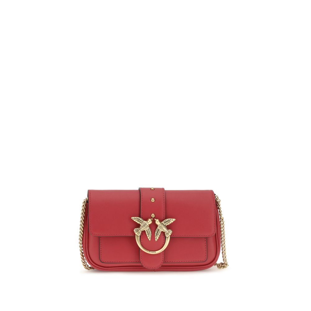 PINKO Red Love One Shoulder Bag