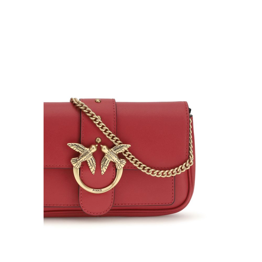 PINKO Red Love One Shoulder Bag