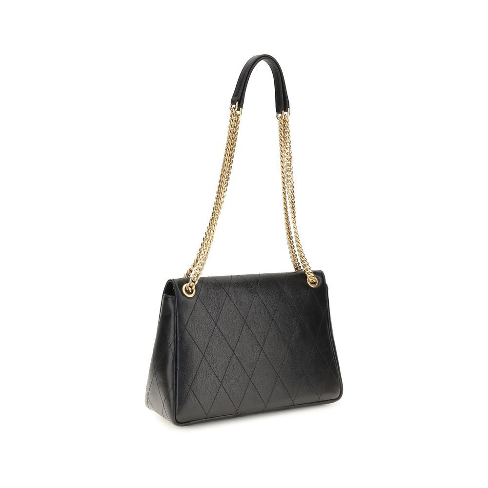 Tory Burch Black Charlie Shoulder Bag