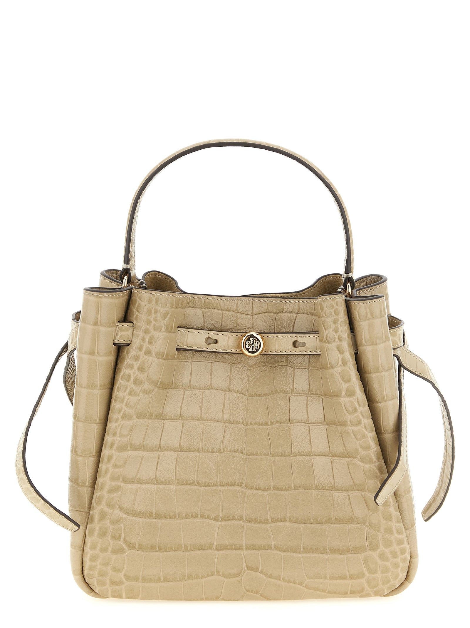 Tory Burch Beige Romy Shoulder Bag