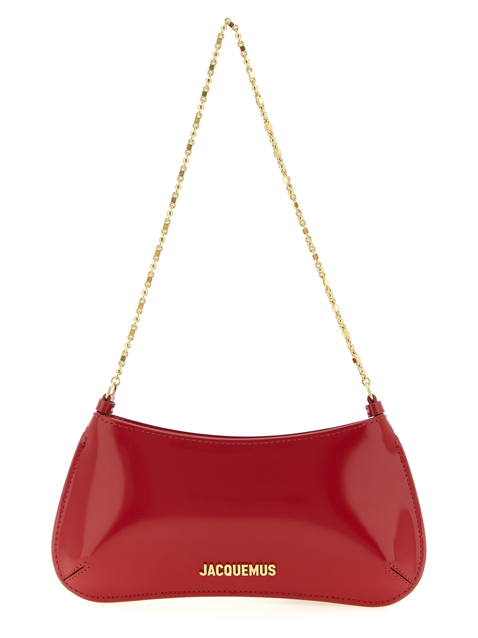 Jacquemus Red Le Petit Bisou Chaîne