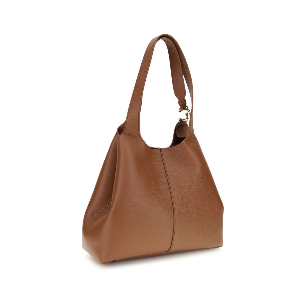 Coccinelle Brown Large C-Easy Tote Bag