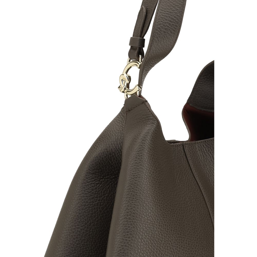 Coccinelle Brown Large C-Easy Tote Bag