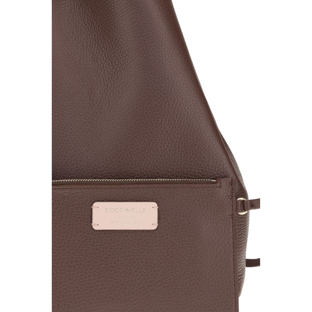 Coccinelle Beige Large C-Easy Tote Bag