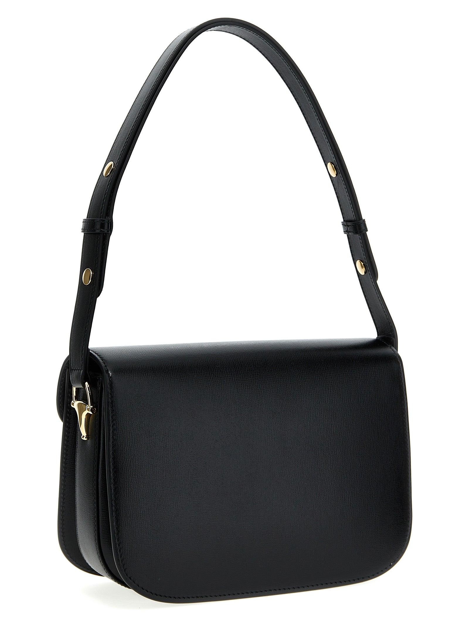 Gucci Black Horsebit 1955 Shoulder Bag