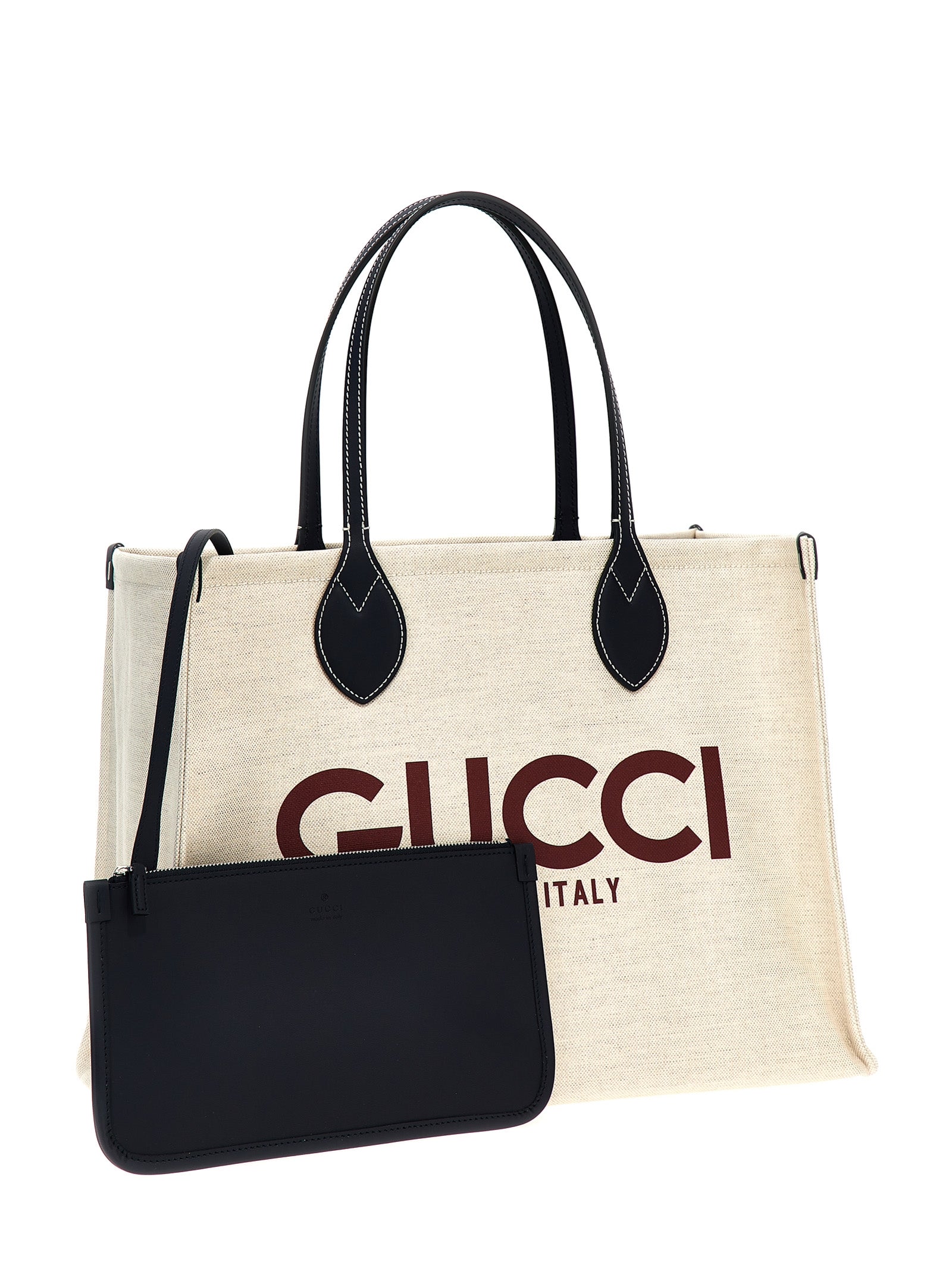 Gucci Beige Midi Tote Bag