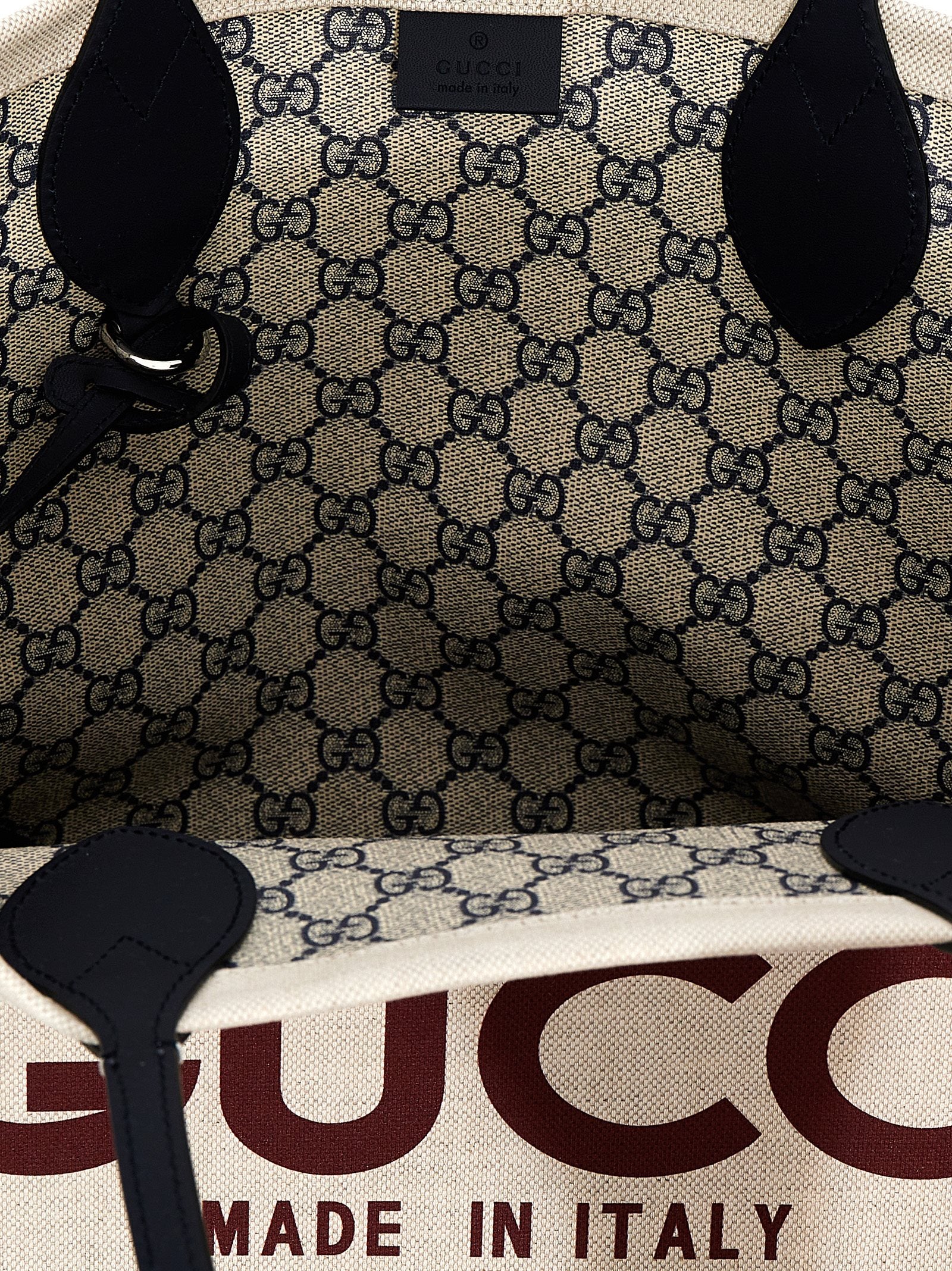 Gucci Beige Midi Tote Bag