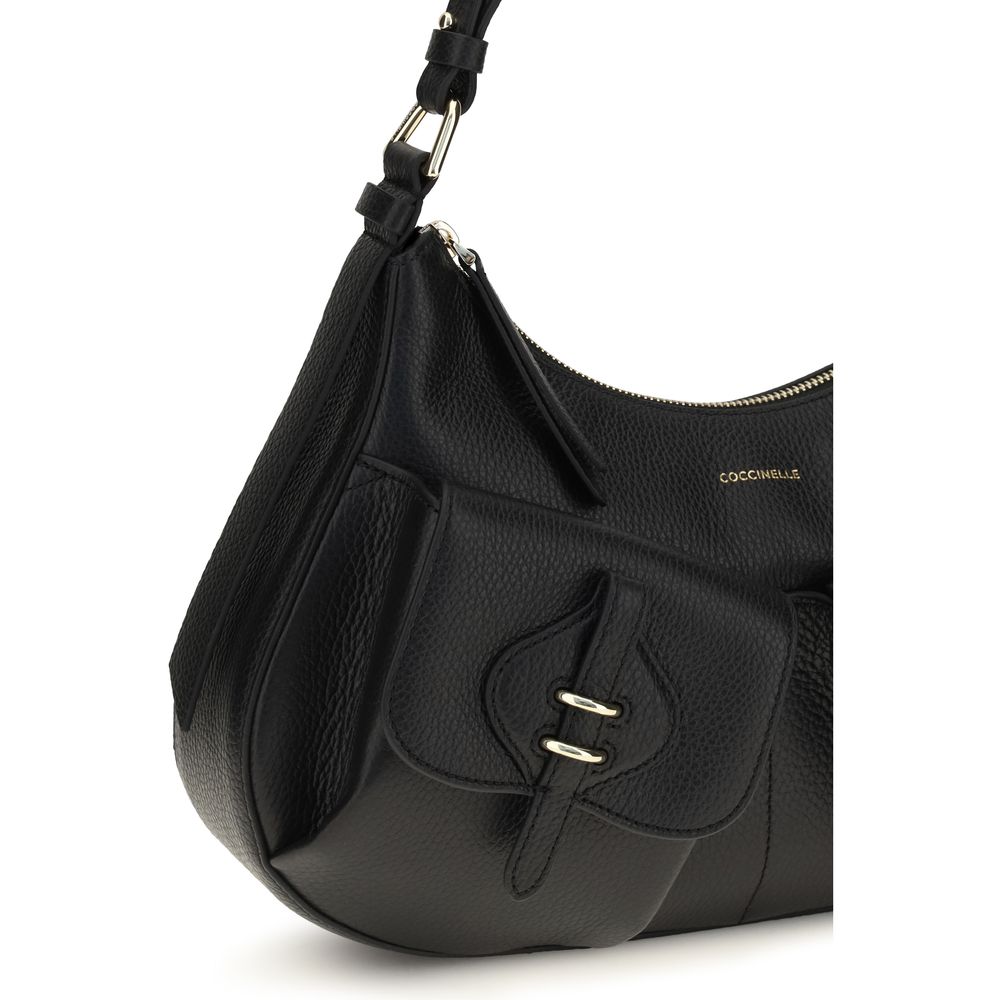 Coccinelle Black Boheme Shoulder Bag