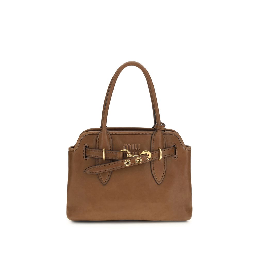 Miu Miu Brown Aventure Handbag