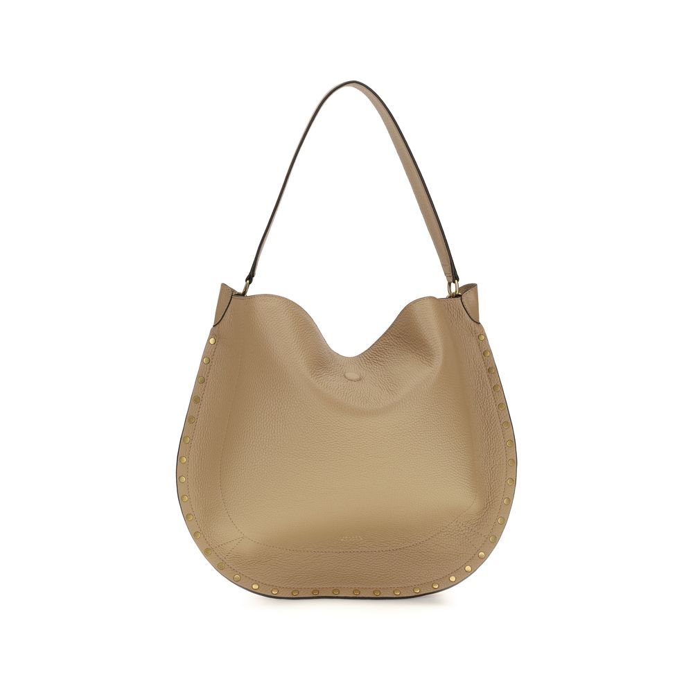 Isabel Marant Beige Oskan Hobo Bag
