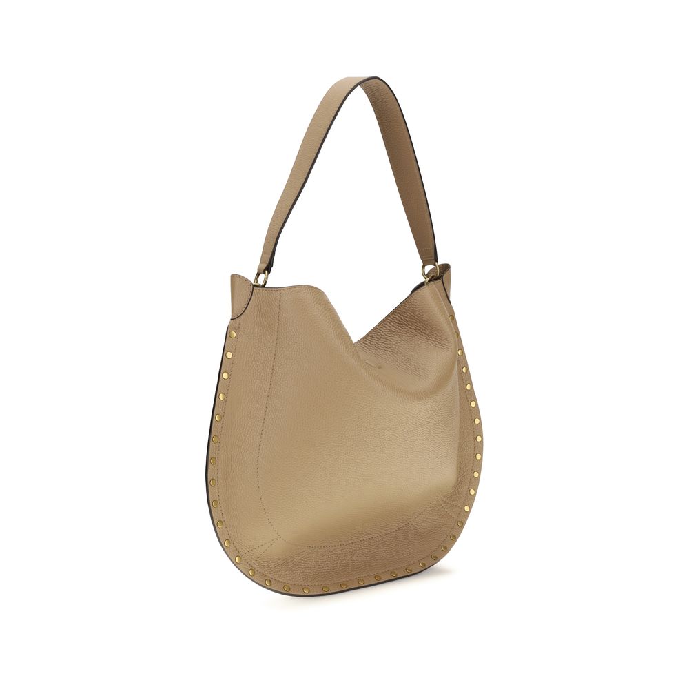 Isabel Marant Beige Oskan Hobo Bag