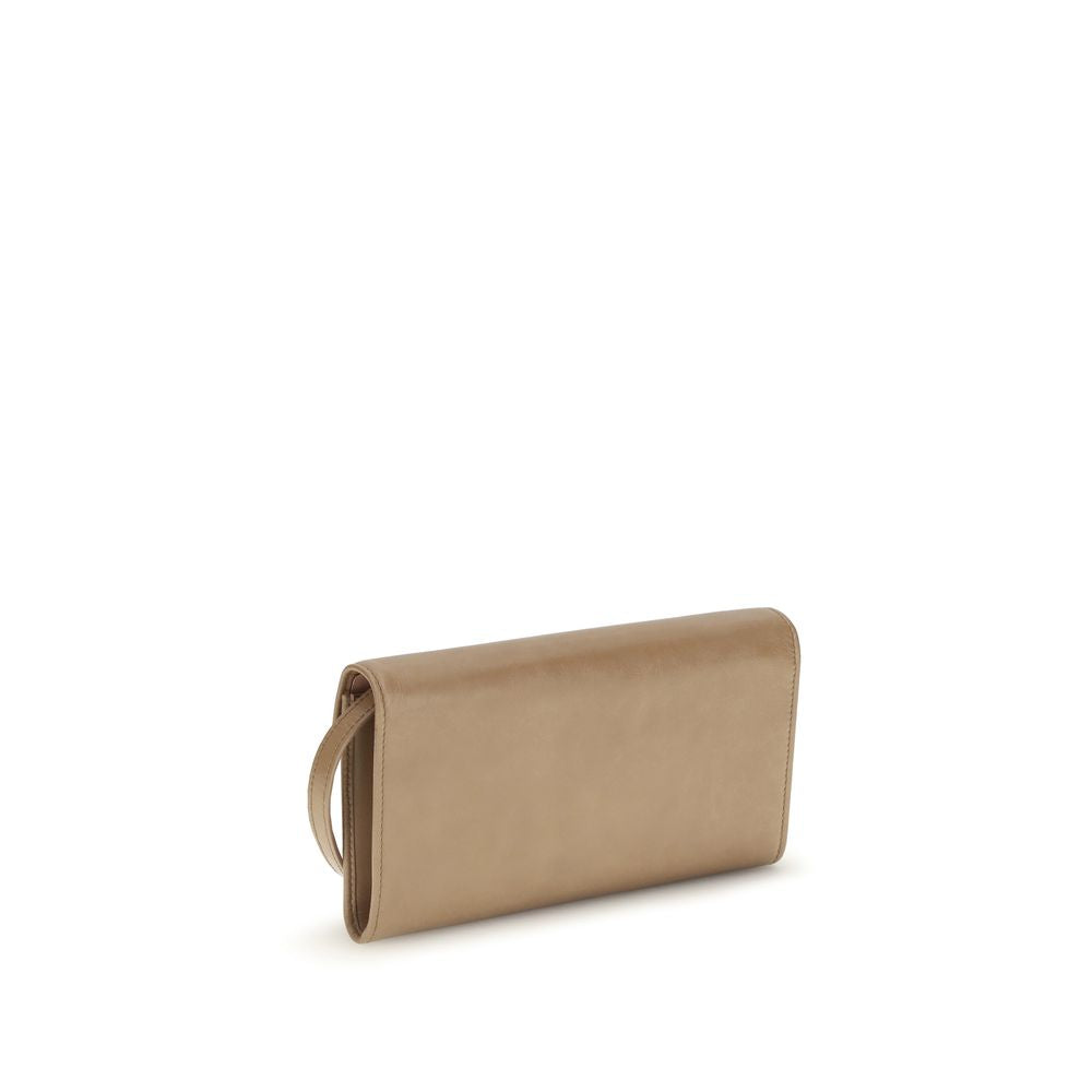 Miu Miu Beige Clutch Bag